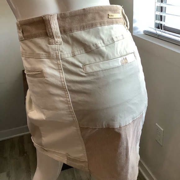 Pilcro and the Letter Press Patchwork Mini Skirt - Picture 5 of 6